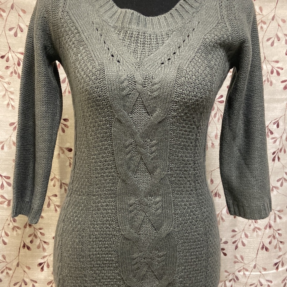 Pink Rose - Pullover Sweater Dress (NWOT) - Picture 4 of 6